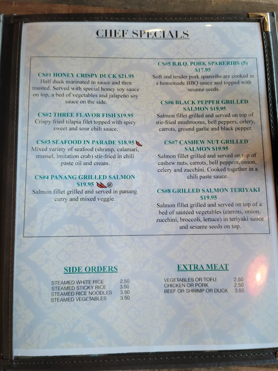 Menu - Jp Thailand Express photo 3