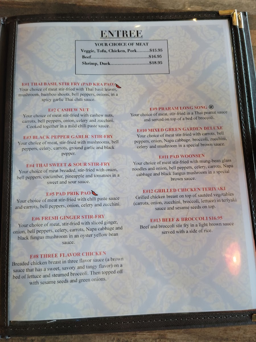 Menu - Jp Thailand Express photo 4